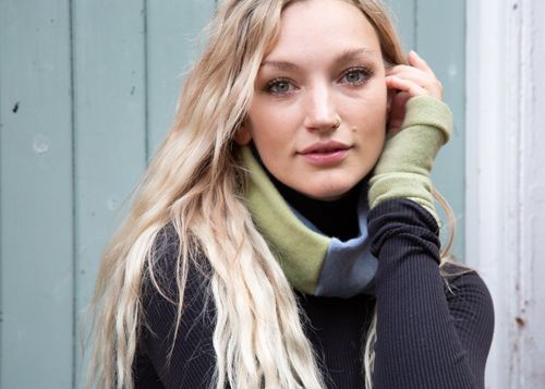 Recycled Cashmere Neckwarmer