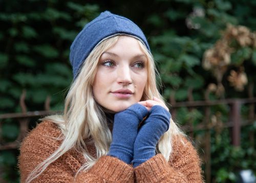 Recycled Cashmere Beanie