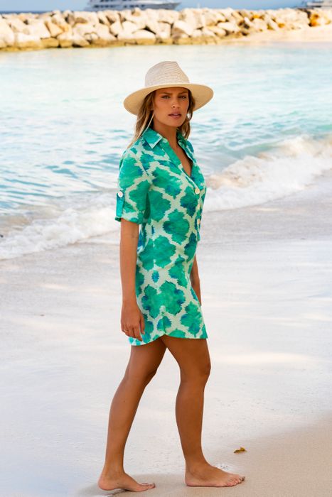 Jade Paradise Beach Shirt