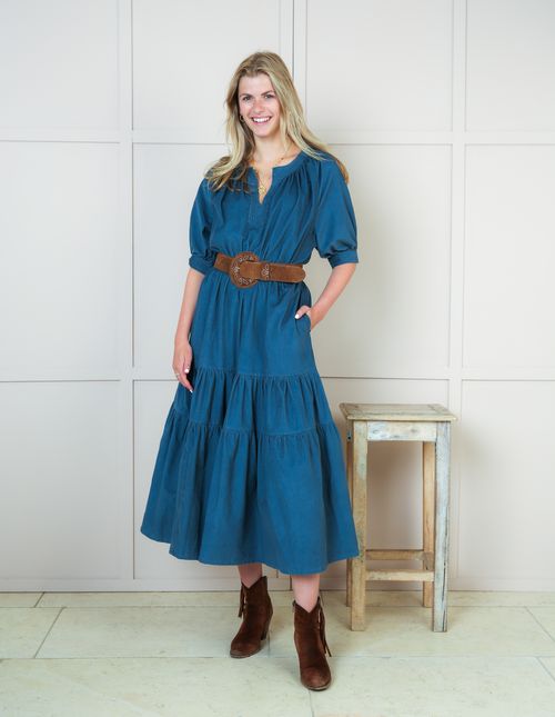 Cleverly Wrapped Baby Cord Dresses