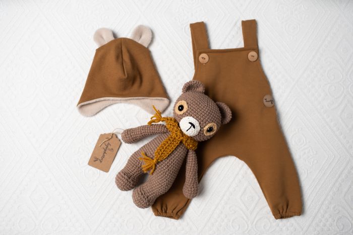 Baby & Toddler Brown Dungarees