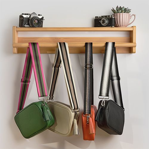 Leather Crossbody Camera Bag