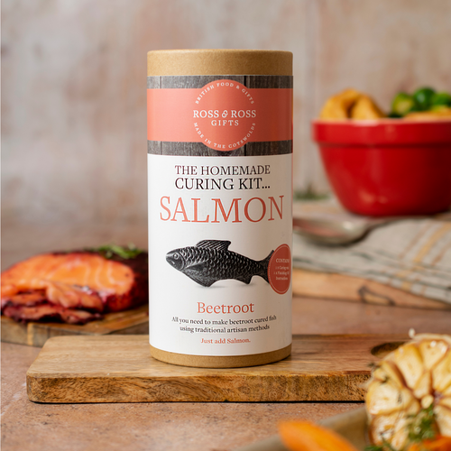The Homemade Curing Tube Salmon Beetroot