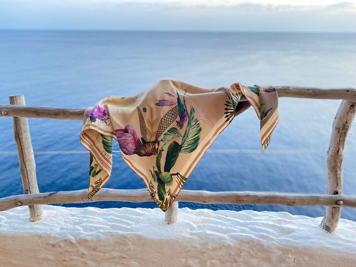 The Bashful Buffalo Silk Scarf