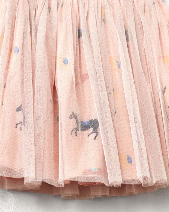Carousel Printed Tutu Skirt