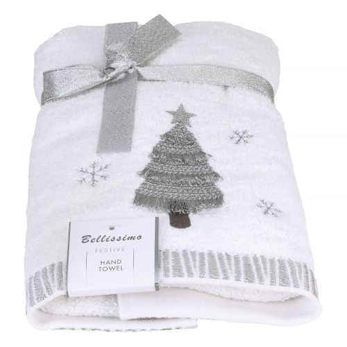 Christmas Embroidered Hand Towel