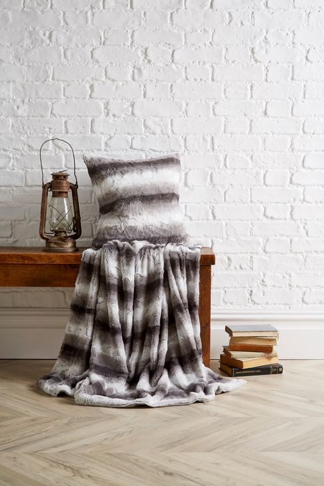 Faux Fur Throw