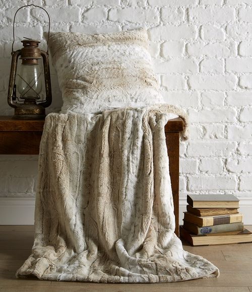 Faux Fur Throw