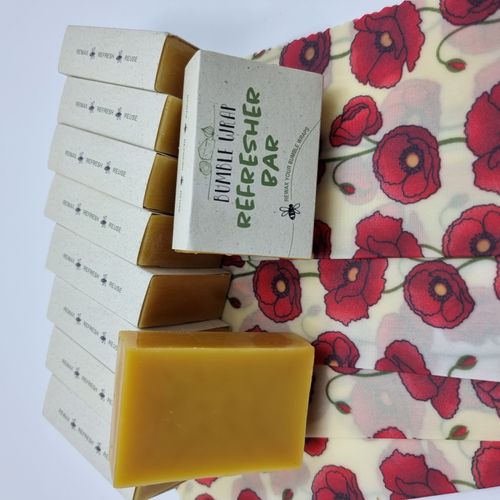 Beeswax wrap REFRESHER bars