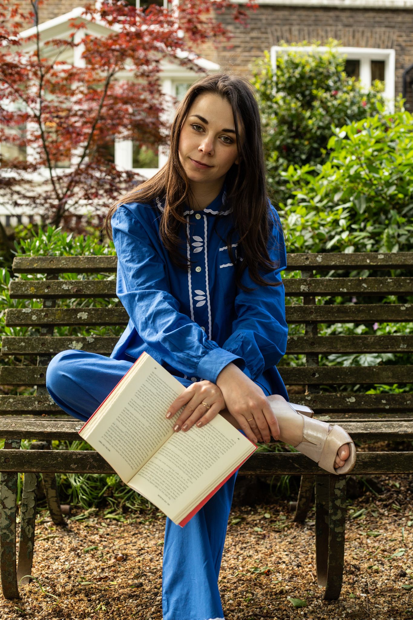 Majorelle Blu Luxury Pyjamas Set