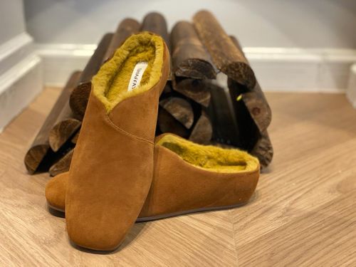 Cairo Slipper in Suede