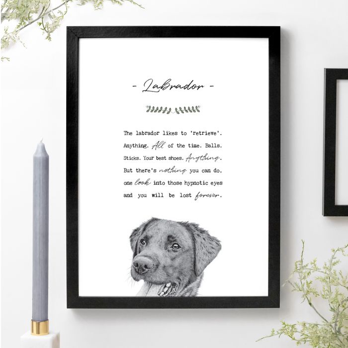 Dog Breeds A5 Gift Prints