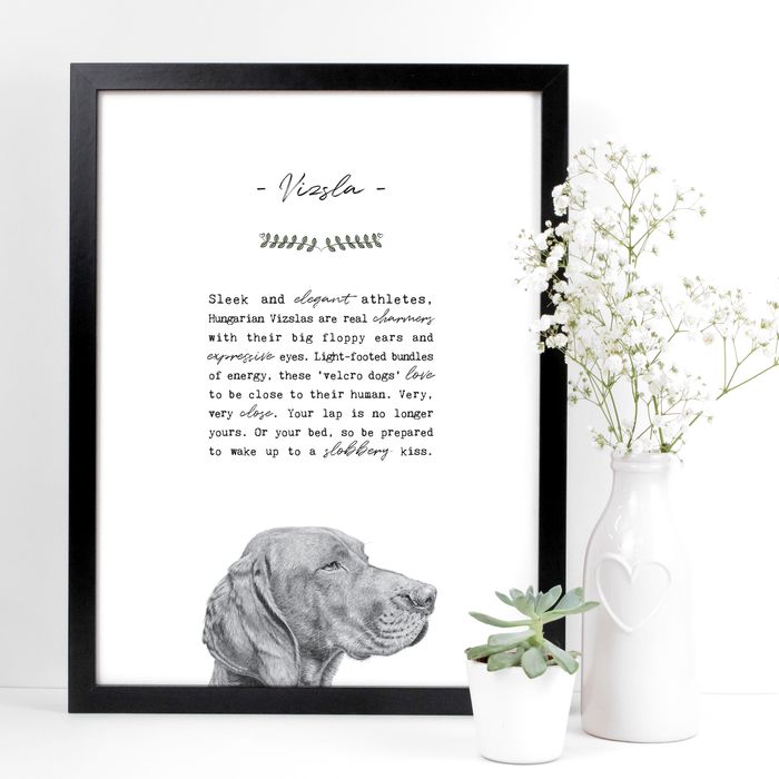 Dog Breeds A5 Gift Prints