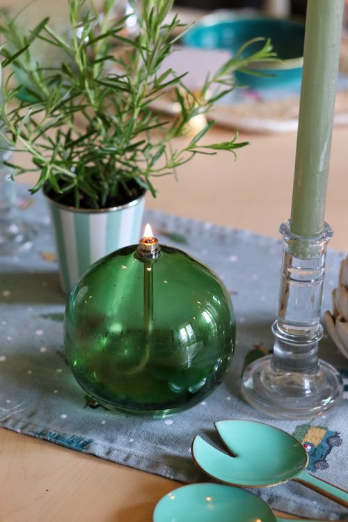Colourful Oil Burners & Lamps