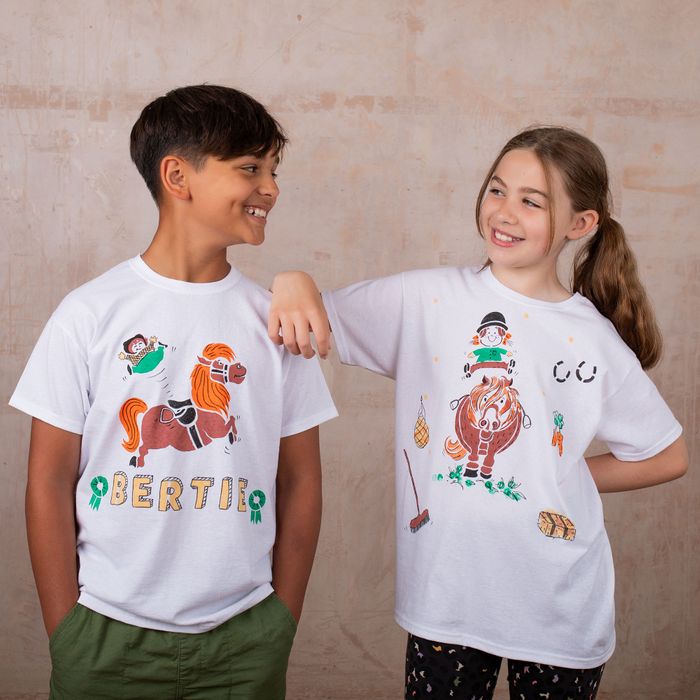 Thelwell Pony T-Shirt Painting Craft Kit Box