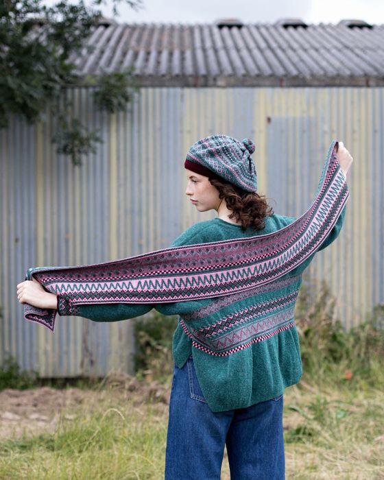 Blockley Scarf -Heather