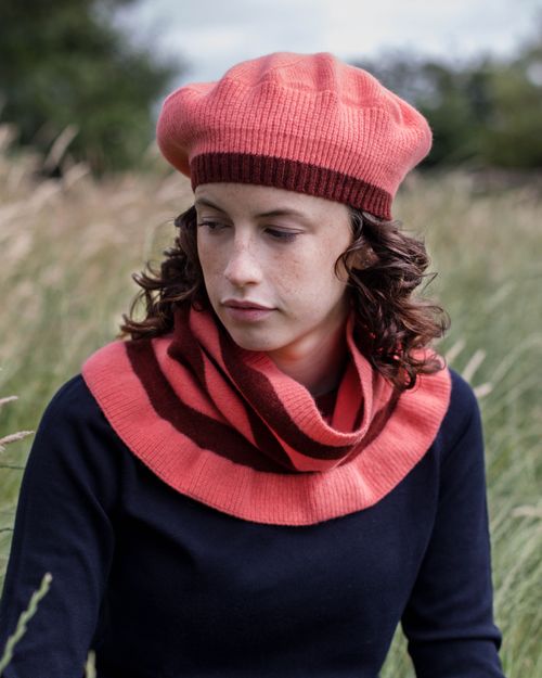 Broadway Snood – Coral