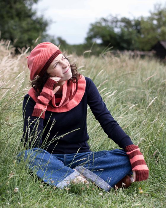Broadway Snood – Coral