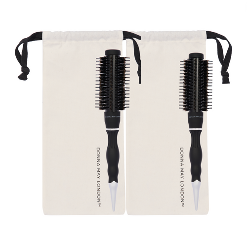 Radial Hairbrush Duo for Slick Hair in an instant