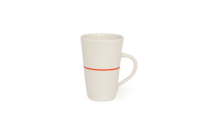 White Porcelain Tall Mug