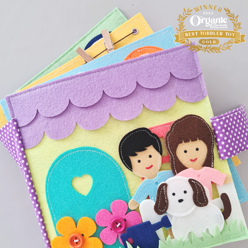 Quiet Book ''My Everyday Routine''