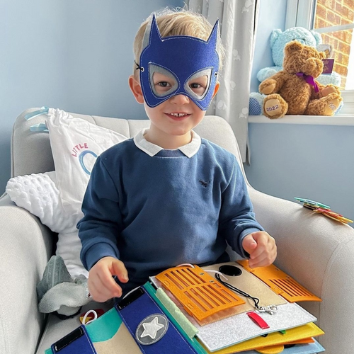 Quiet Book ''Let's be Heroes''