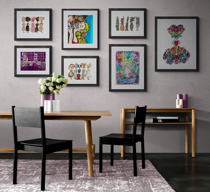 Limited Edition Prints by Artist Charlotte Posner