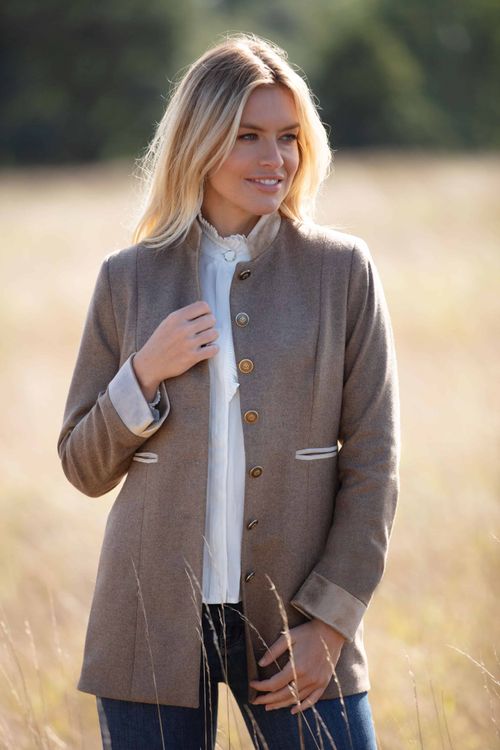Molly Camel Cashmere Jacket