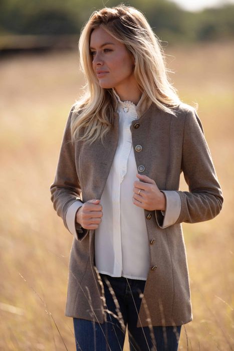 Molly Camel Cashmere Jacket