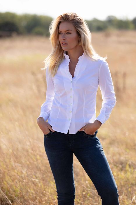 Chloe Ruffle Shirts