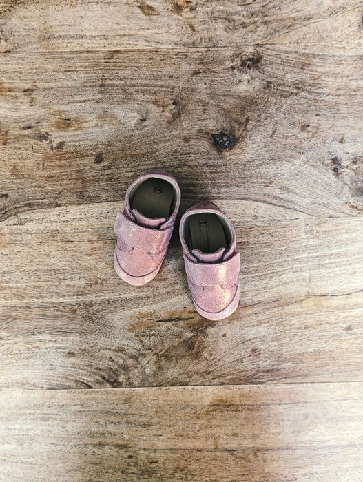 Baby Bootie Gift Set - Shimmer Rose