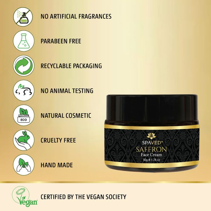 Saffron face cream