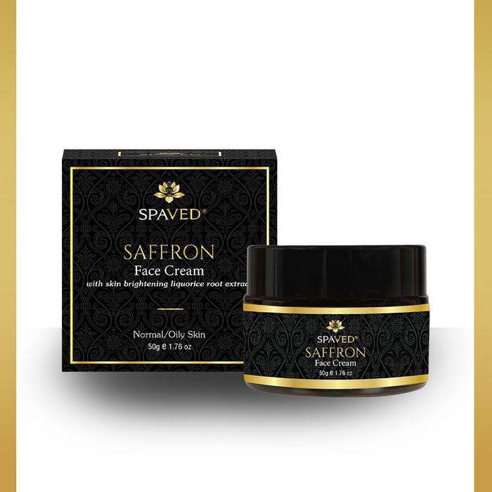 Saffron face cream