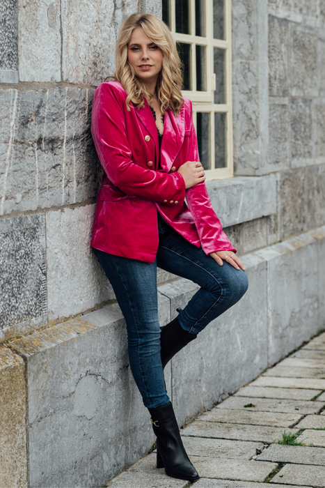 Jeans & Velvet Blazer Edit