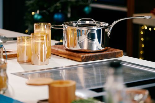 Stainless Steel Tri-Ply 20cm Saucepan