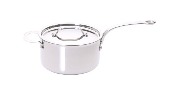 Stainless Steel Tri-Ply 20cm Saucepan
