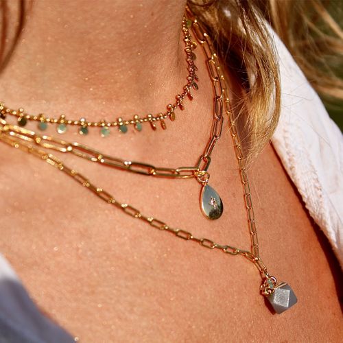 Gold Plated Layering Stack