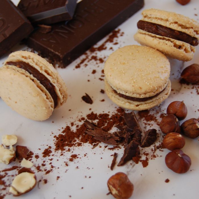 Christmas macarons