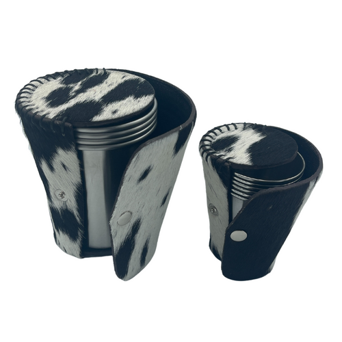 Cowhide Sundowner Cups