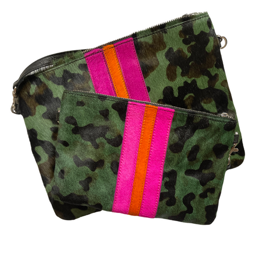 Midi Cowhide Crossbody/Clutch