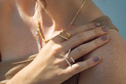 Sculptural Rings