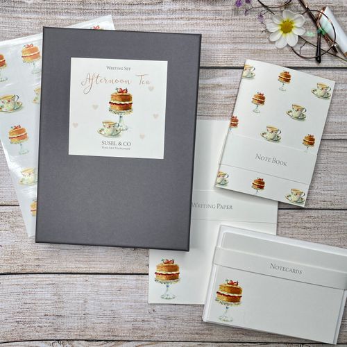 Afternoon Tea Writing Set