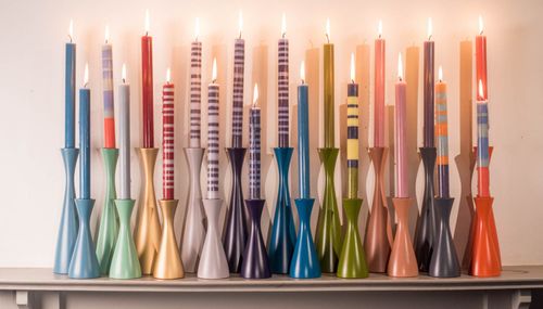 Wooden Candle Holders