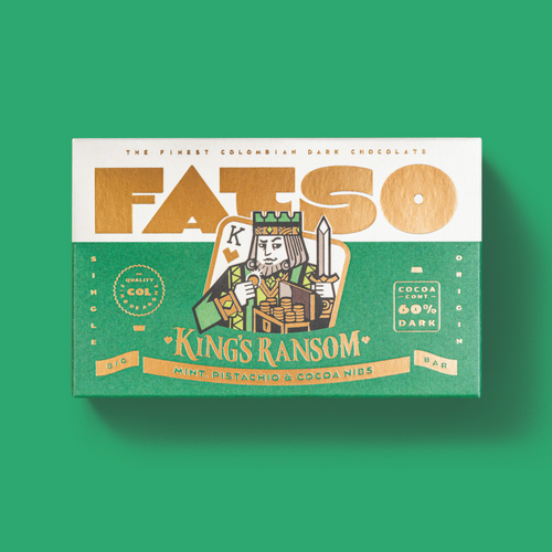FATSO King's Ransom Dark Chocolate Bar