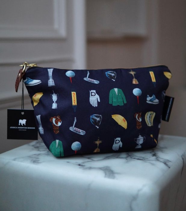 'GOLF' 100% Cotton Washbag