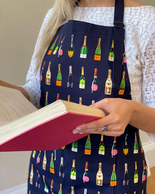 'Champagne & Fizz' 100% Cotton Apron