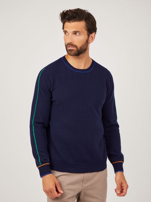 Mens Rory Crew Neck Cashmere Jumper
