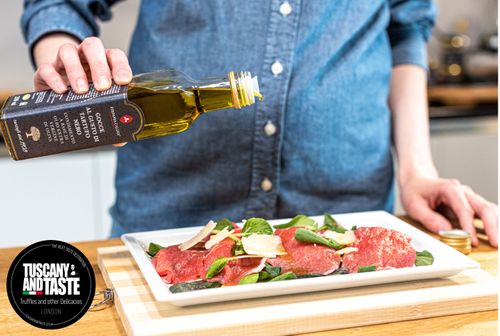 Extra Virgin Olive Oil infused with Black Truffle