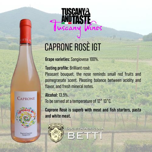 ROSÈ DI TOSCANA IGT “CAPRONE”