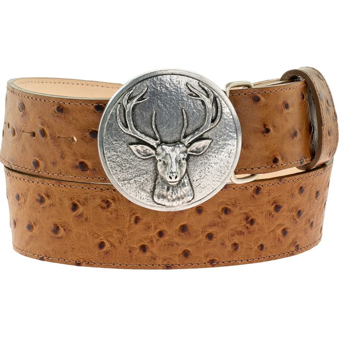 Our new sporting animal buckle the Stag's Head
